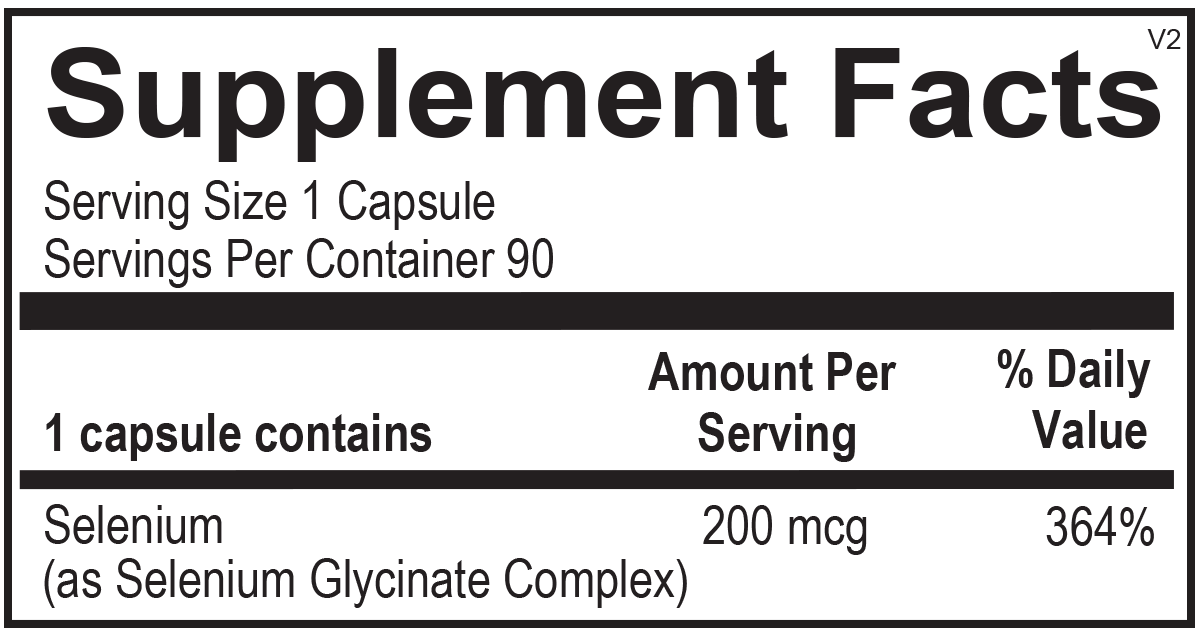 Reacted Selenium - Capsule